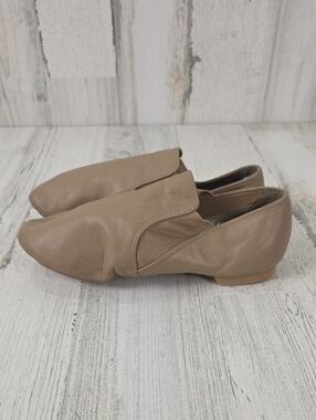 ABT American Ballet Theatre Spotlights Jazz Dance Shoes Taupe Tan Size 4